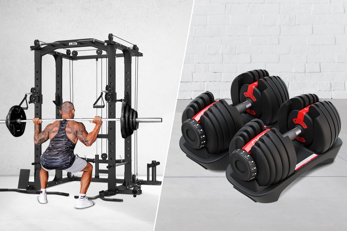 Cable Machine vs Free Weights LSG Fitness
