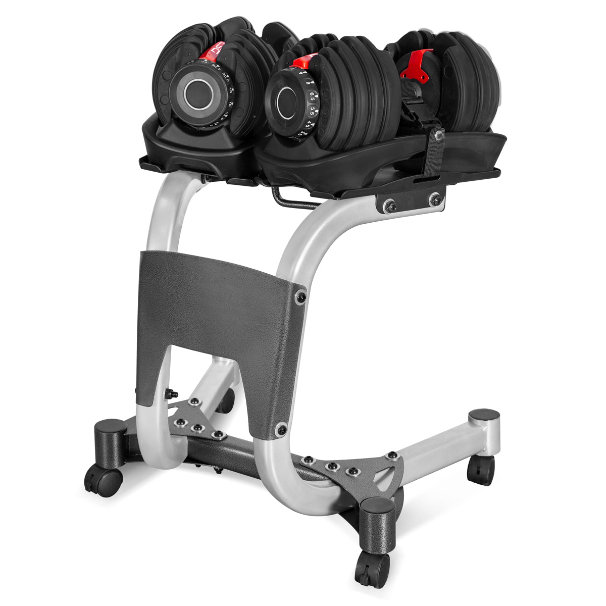 LSG V1 Adjustable Dumbbells 48kg (Pairs) with Stand LSG Fitness