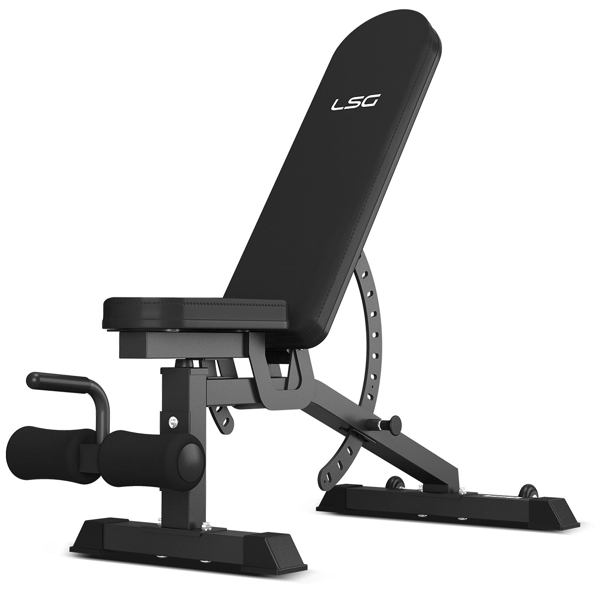 LSG GBH290 Power Rack + GBN006 14Level FID Exercise Bench + 90kg