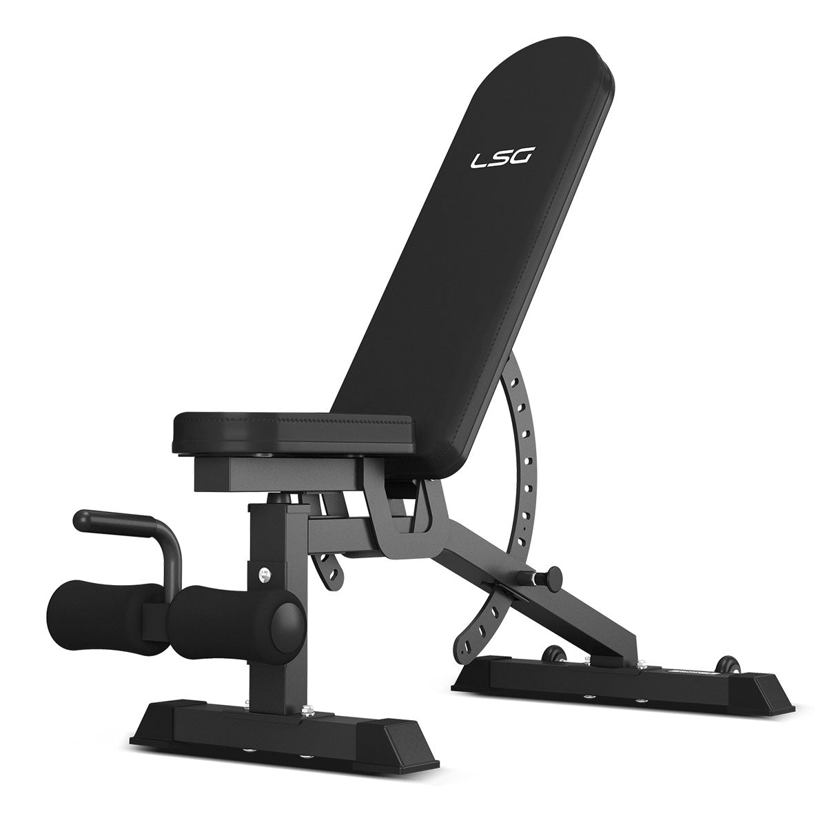 LSG GBH300 Power Rack + GBN006 14Level FID Exercise Bench + 90kg