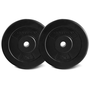 10kg Standard Weight Plates (Pack of 2)