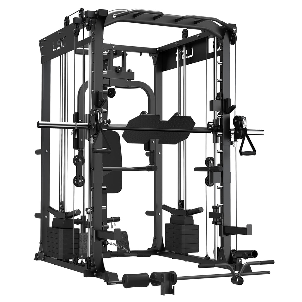 GRK200 10-in-1 Home Gym Station, Power Rack, Smith Machine and Cable Crossover