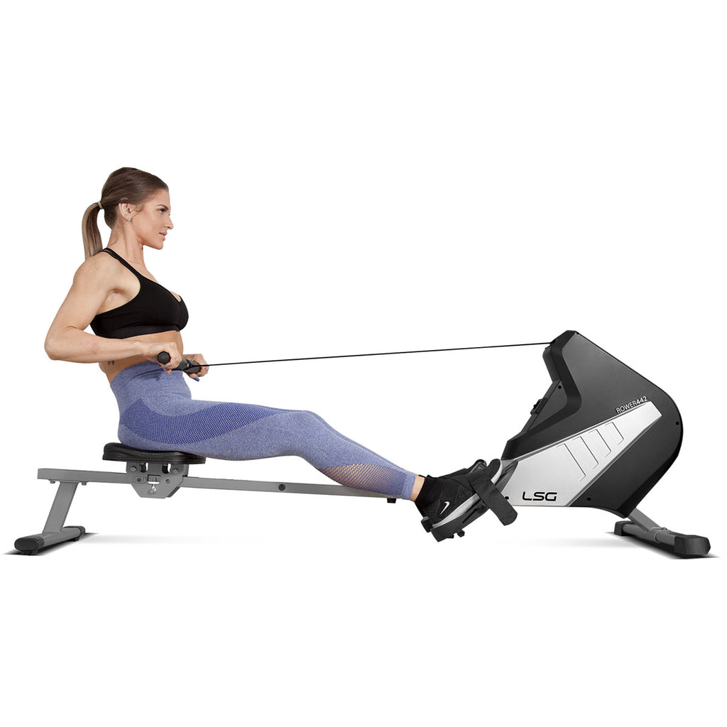 lsg fitness rower 442 magnetic rowing machine